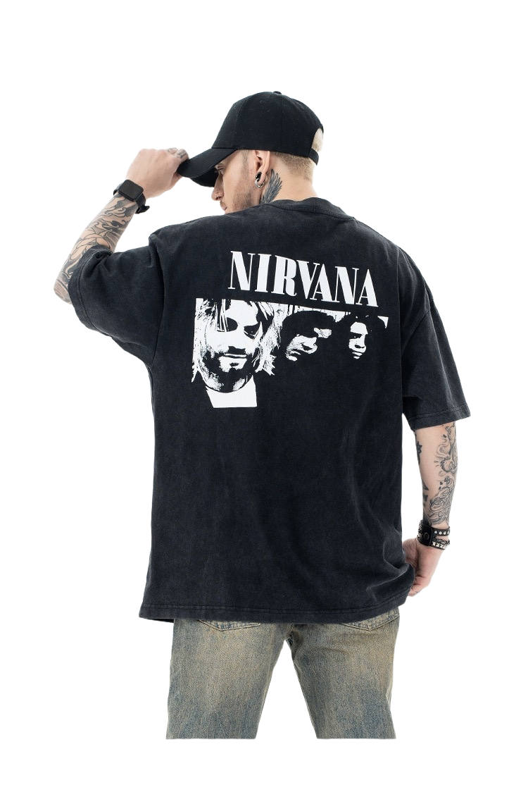 NIRVANA VINTAGE PRINT TEE