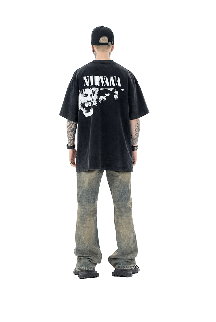 NIRVANA VINTAGE PRINT TEE